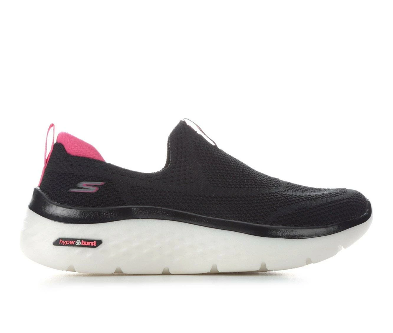 Best Pirce โจ Women's Skechers Go Walk Hyper Burst 124586 Slip-On ๐ Sneakers Black/Hot Pink ๐ 4 Best Pirce โจ Women's Skechers Go Walk Hyper Burst 124586 Slip-On ๐ Sneakers Black/Hot Pink ๐ - Image 2
