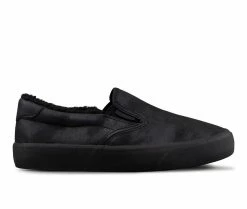 Brand new 🤩 Women's Lugz Clipper LX Fleece Slip-On 👟 Sneakers Black 😀