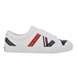 Best deal 👍 Women's Tommy Hilfiger Lacen 👟 Sneakers White 💯