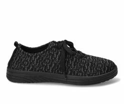 New 🥰 Women's Easy Street Command Casual 👟 Sneakers Black/Grey Knit 🧨