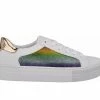 Best Pirce 🥰 Women's Nine West Pacee Platform 👟 Sneakers White/Rainbow 👍 -DC Shoes - shop 1 946
