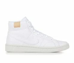 Best Sale 🔔 Women's Nike Court Royale 2 Mid 👟 Sneakers White/White 😀