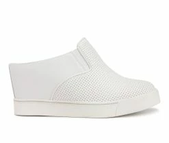 Top 10 ❤️ Women's Sugar Kallie Mule Wedge 👟 Sneakers White 🌟