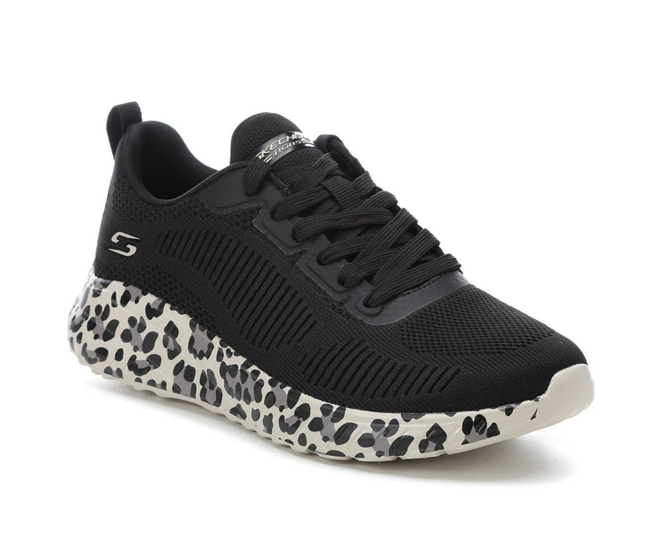 Outlet ๐ Women's Skechers 117218 BOBS Chaos Animal ๐ Sneakers Blk/Leopard ๐ฅฐ 5 Outlet ๐ Women's Skechers 117218 BOBS Chaos Animal ๐ Sneakers Blk/Leopard ๐ฅฐ - Image 3