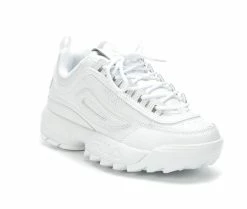 Hot Sale โ Women's Fila Disruptor II Premium ๐ Sneakers White/White ๐ 10 Hot Sale โ Women's Fila Disruptor II Premium ๐ Sneakers White/White ๐ -DC Shoes - shop 2 11