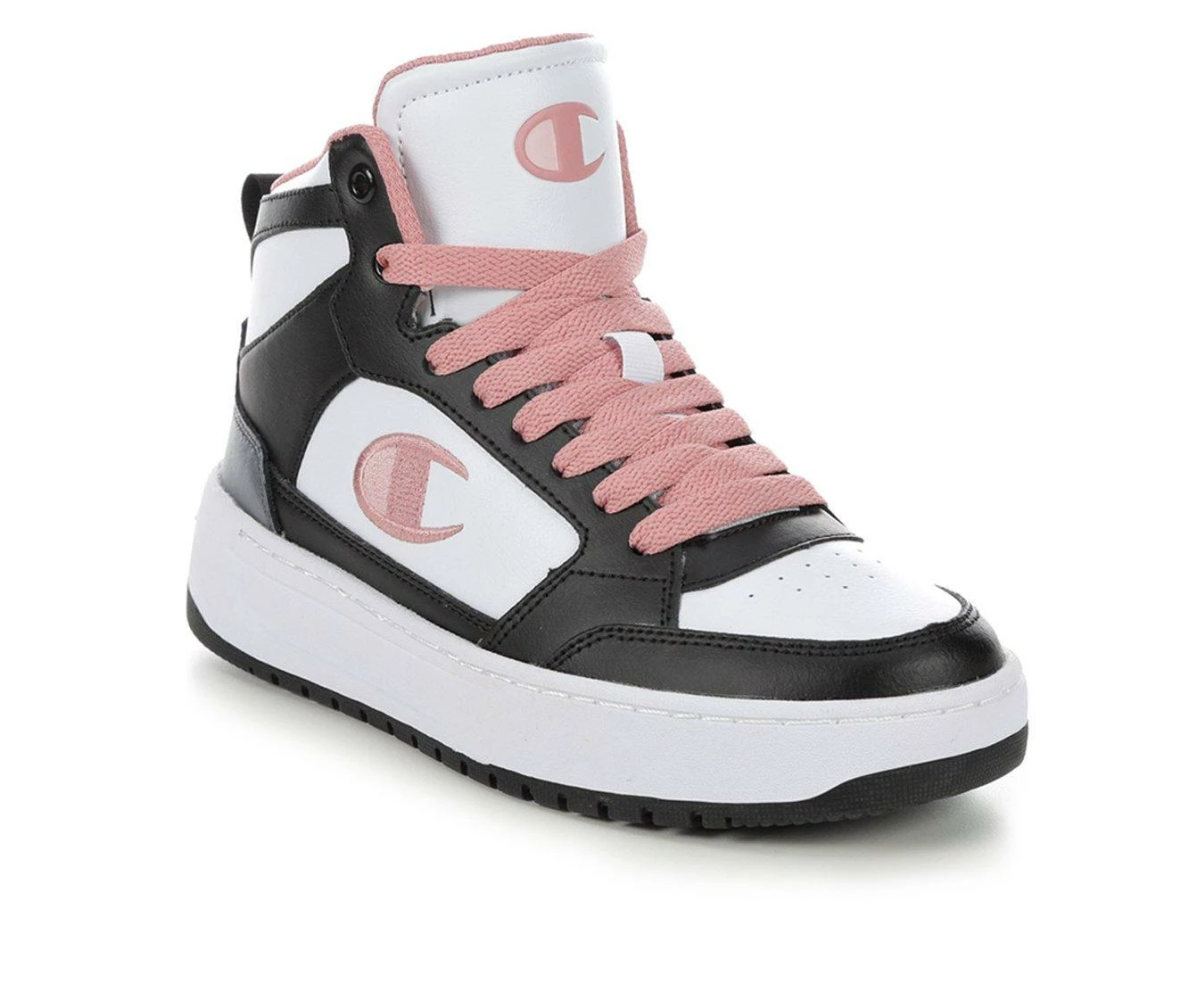 Discount 😉 Women's Champion Drome 19 Hi 👟 Sneakers Blk/Wht/Pink 😍 5 Discount 😉 Women's Champion Drome 19 Hi 👟 Sneakers Blk/Wht/Pink 😍 - Image 3