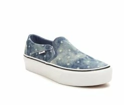 Best deal โ๏ธ Women's Vans Asher Platform Skate ๐ Shoes Denim Dots โค๏ธ 10 Best deal โ๏ธ Women's Vans Asher Platform Skate ๐ Shoes Denim Dots โค๏ธ -DC Shoes - shop 2 157