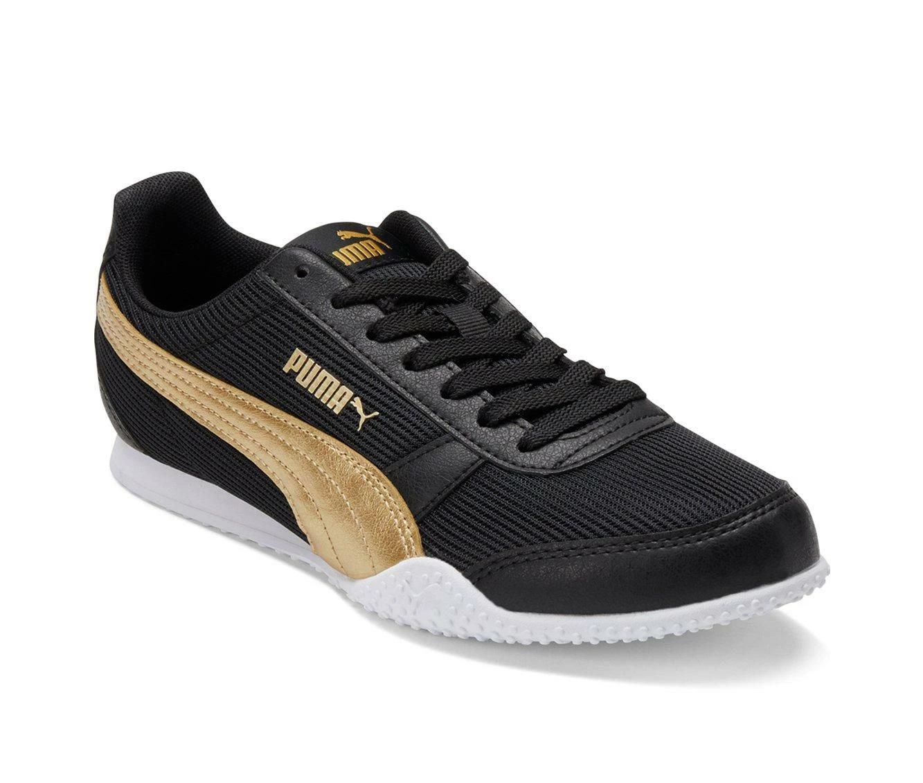 Cheap ๐ Women's Puma Bella Metallic ๐ Sneakers Black/Gold ๐ 5 Cheap ๐ Women's Puma Bella Metallic ๐ Sneakers Black/Gold ๐ - Image 3
