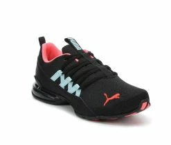 Brand new 🧨 Women's Puma Riaze Prowl 👟 Sneakers Black/Pink/Blue 🌟 -DC Shoes - shop 2 165