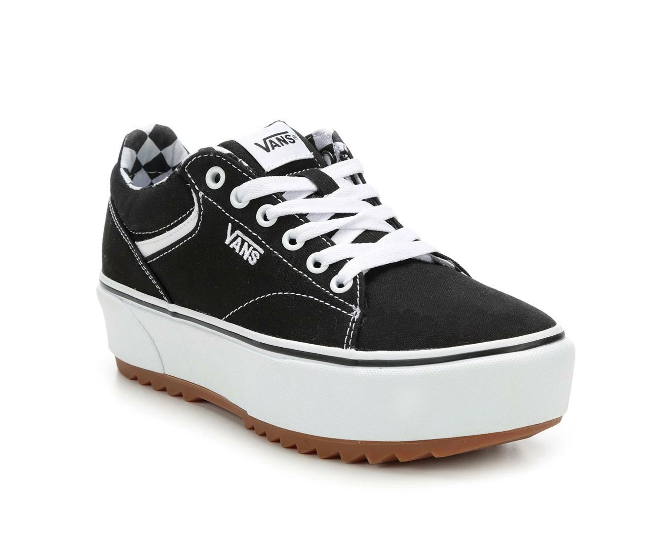 Buy ๐ Women's Vans Seldan Platform St Skate ๐ Shoes Black/White โค๏ธ 5 Buy ๐ Women's Vans Seldan Platform St Skate ๐ Shoes Black/White โค๏ธ - Image 3