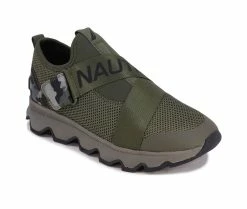 Budget 🤩 Women's Nautica Brenna Slip On Fashion 👟 Sneakers Olive Camo 🎁 -DC Shoes - shop 2 182