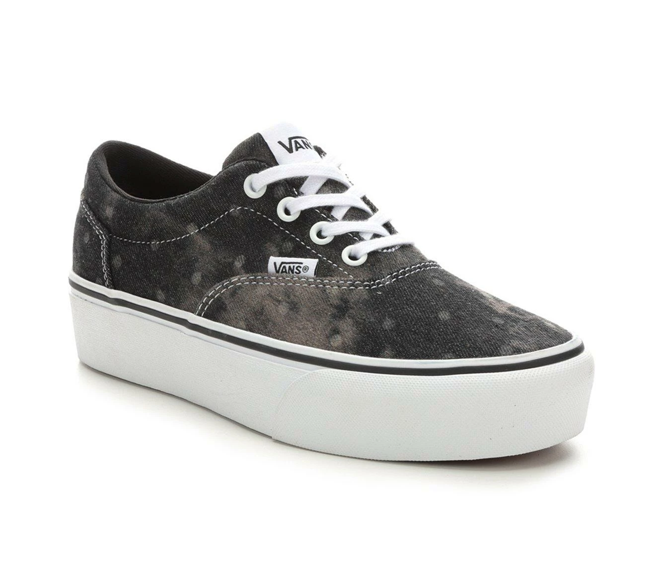 Outlet ๐ Women's Vans Doheny Platform Skate ๐ Shoes Blk Denim Dots ๐ 5 Outlet ๐ Women's Vans Doheny Platform Skate ๐ Shoes Blk Denim Dots ๐ - Image 3
