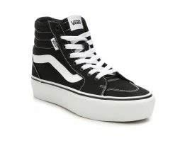 Top 10 ๐ Women's Vans Filmore Hi Platform Skate ๐ Shoes Black/White ๐ 10 Top 10 ๐ Women's Vans Filmore Hi Platform Skate ๐ Shoes Black/White ๐ -DC Shoes - shop 2 193