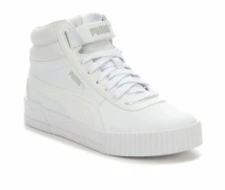 New โค๏ธ Women's Puma Carina Mid ๐ Sneakers White Mono โค๏ธ 10 New โค๏ธ Women's Puma Carina Mid ๐ Sneakers White Mono โค๏ธ -DC Shoes - shop 2 196