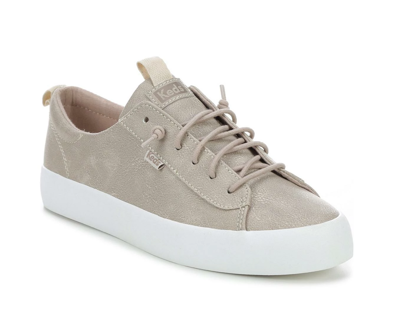 Best Pirce ๐ Women's Keds Kickback Vegan Leather Slip-On ๐ Sneakers Taupe ๐ 5 Best Pirce ๐ Women's Keds Kickback Vegan Leather Slip-On ๐ Sneakers Taupe ๐ - Image 3