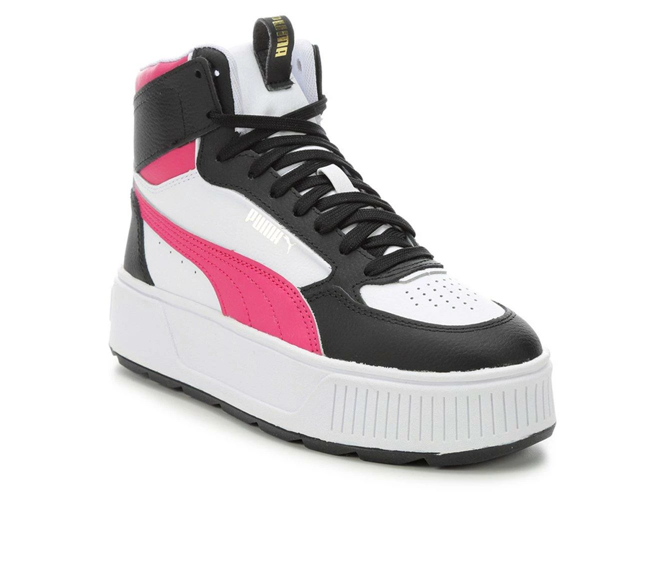 Brand new ๐ฅ Women's Puma Karmen Rebelle Mid Sustainable Platform ๐ Sneakers Black/Pink/Wht ๐ 5 Brand new ๐ฅ Women's Puma Karmen Rebelle Mid Sustainable Platform ๐ Sneakers Black/Pink/Wht ๐ - Image 3