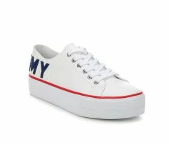 Outlet ๐ Women's Tommy Hilfiger Helien Platform ๐ Sneakers Wht/Naval Blue ๐ 10 Outlet ๐ Women's Tommy Hilfiger Helien Platform ๐ Sneakers Wht/Naval Blue ๐ -DC Shoes - shop 2 225