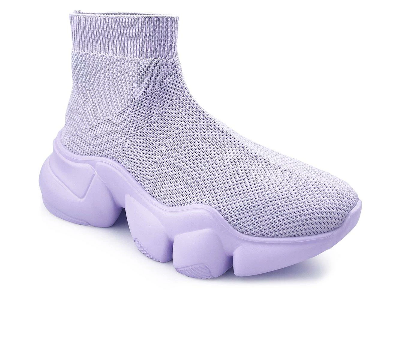 Cheapest ๐ Women's Berness BC5016 Chunky Slip On Fashion ๐ Sneaker Purple โค๏ธ 5 Cheapest ๐ Women's Berness BC5016 Chunky Slip On Fashion ๐ Sneaker Purple โค๏ธ - Image 3