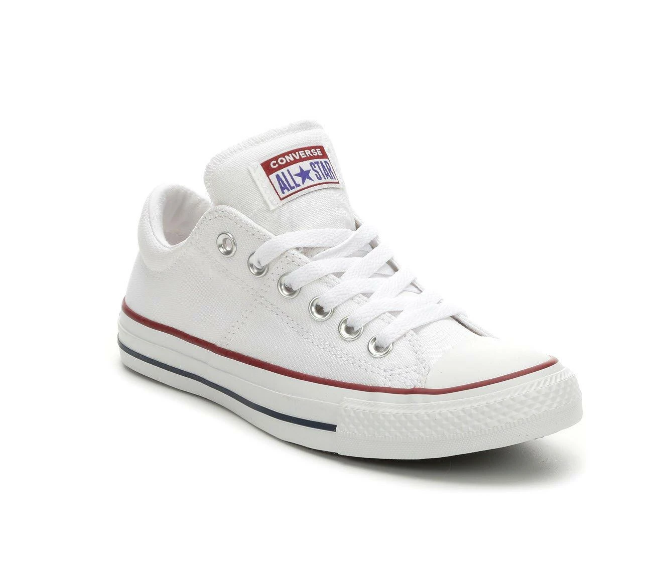 Outlet ๐งจ Women's Converse Madison Ox ๐ Sneakers White/Blue/Red ๐ 5 Outlet ๐งจ Women's Converse Madison Ox ๐ Sneakers White/Blue/Red ๐ - Image 3