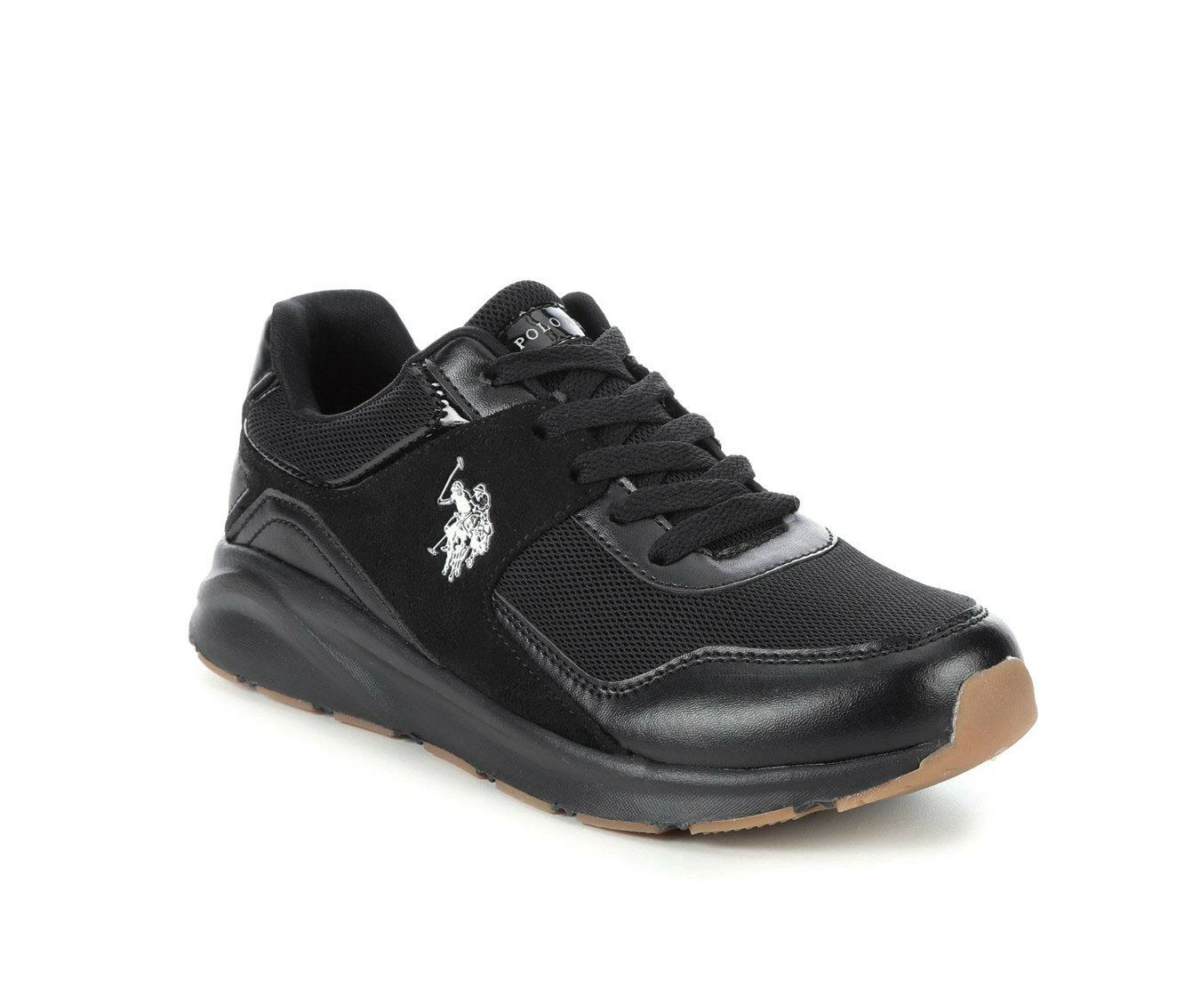 Best Sale ๐คฉ Women's US Polo Assn Rivet ๐ Sneakers Black Mono ๐งจ 5 Best Sale ๐คฉ Women's US Polo Assn Rivet ๐ Sneakers Black Mono ๐งจ - Image 3