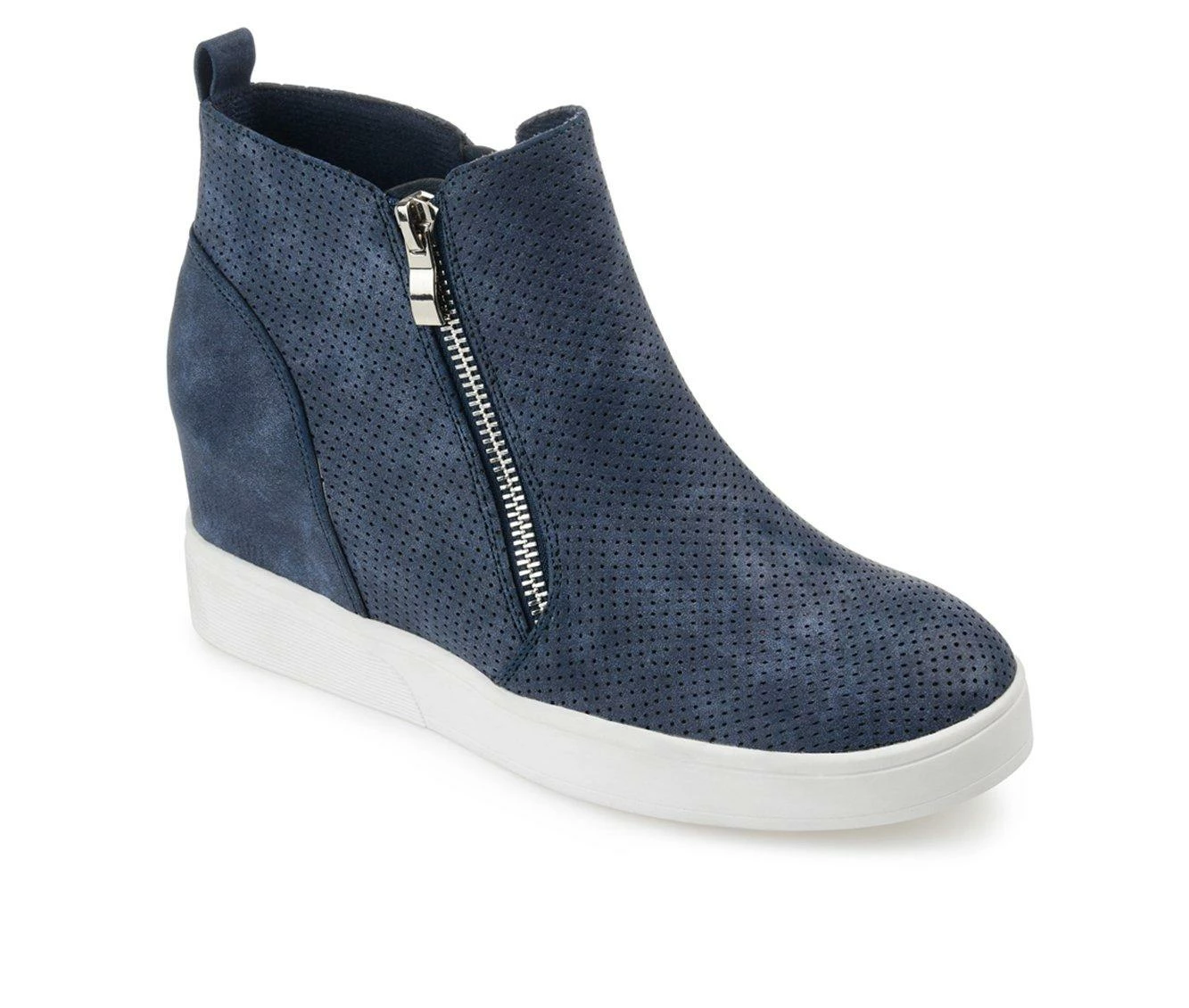 Budget ๐ Women's Journee Collection Pennelope Wedge ๐ Sneakers Blue โจ 5 Budget ๐ Women's Journee Collection Pennelope Wedge ๐ Sneakers Blue โจ - Image 3