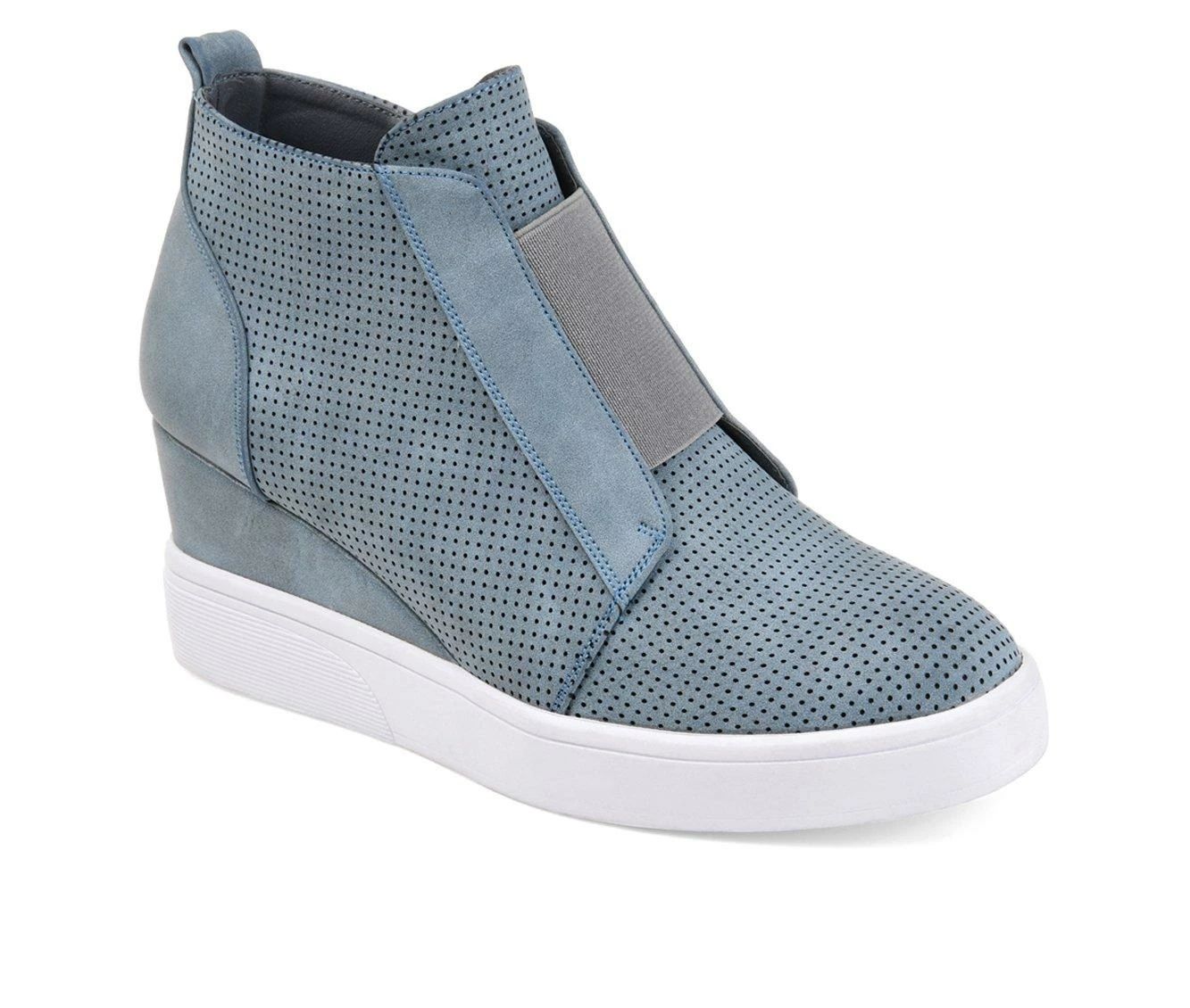 Flash Sale ๐ Women's Journee Collection Clara Wedge ๐ Sneakers Blue โจ 5 Flash Sale ๐ Women's Journee Collection Clara Wedge ๐ Sneakers Blue โจ - Image 3
