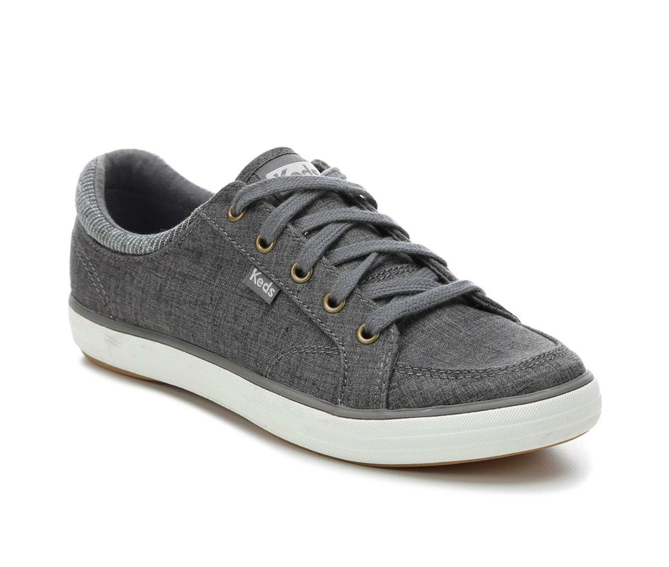 New ๐ Women's Keds Center II Cotton Slub ๐ Sneakers Grey ๐ฏ 5 New ๐ Women's Keds Center II Cotton Slub ๐ Sneakers Grey ๐ฏ - Image 3