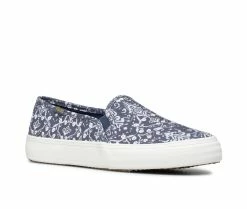 Buy 😀 Women's Keds Double Decker Mosaic Casual Slip On 👟 Sneakers Blue 💯 -DC Shoes - shop 2 346