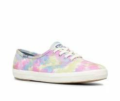 Outlet 😀 Women's Keds CH Canvas Tie Dye 👟 Sneakers Pink/Purple 😍 -DC Shoes - shop 2 363