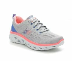 Brand new 😍 Women's Skechers 149927 Glide Step Sport Fresh Charm 👟 Sneakers Grey/Pink/Blue 😀 -DC Shoes - shop 2 368