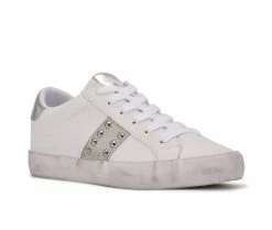 Discount โ๏ธ Women's Nine West Sneaks Fashion ๐ Sneakers Wht/Silv Glitt ๐ฅฐ 10 Discount โ๏ธ Women's Nine West Sneaks Fashion ๐ Sneakers Wht/Silv Glitt ๐ฅฐ -DC Shoes - shop 2 370