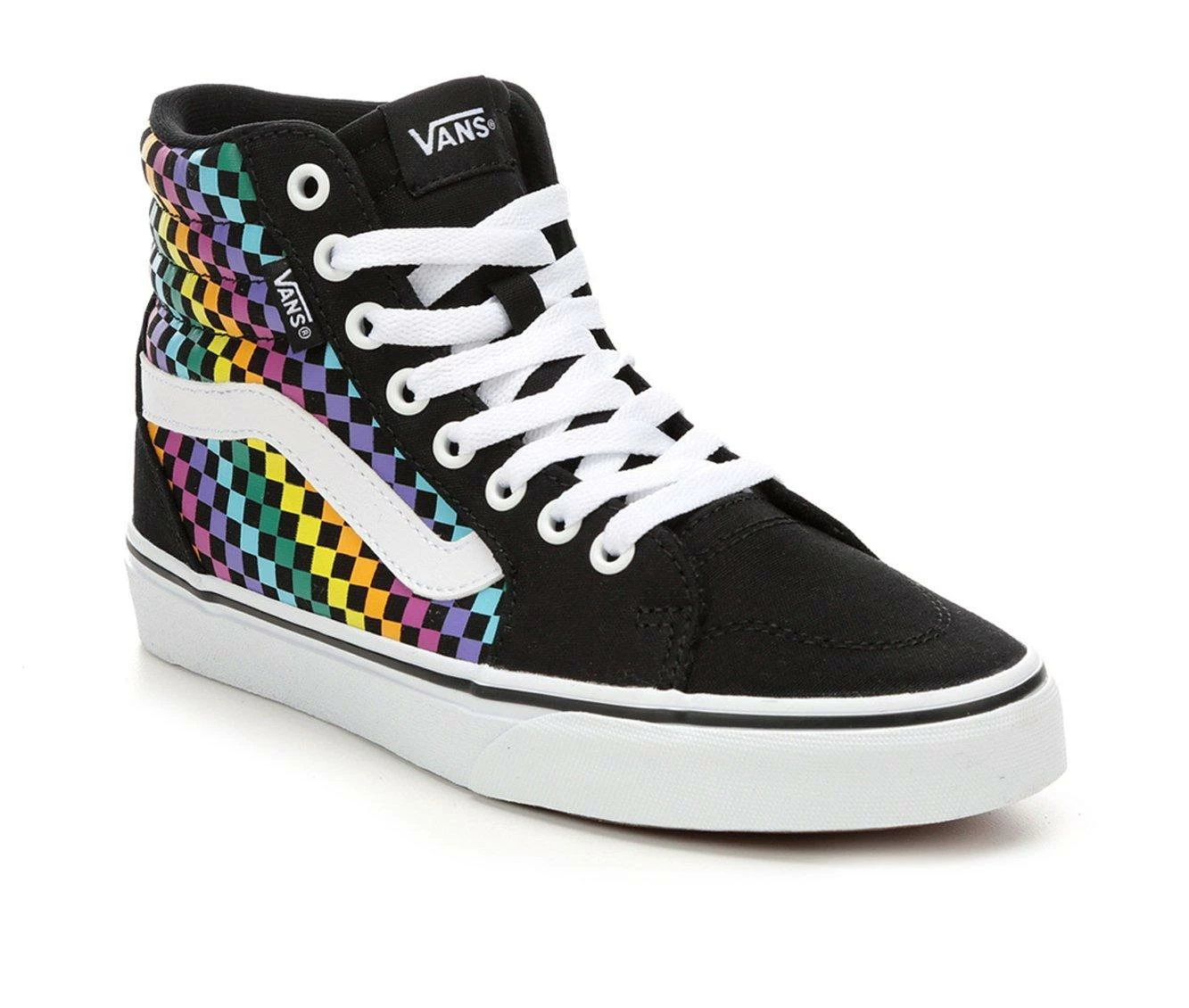 Outlet ๐ Women's Vans Filmore Mini Check Skate ๐ Shoes Rainbow ๐ 5 Outlet ๐ Women's Vans Filmore Mini Check Skate ๐ Shoes Rainbow ๐ - Image 3