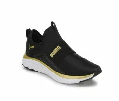 Discount ๐ Women's Puma Softride Sophia Slip-On Shine ๐ Sneakers Black/Gold ๐ 10 Discount ๐ Women's Puma Softride Sophia Slip-On Shine ๐ Sneakers Black/Gold ๐ -DC Shoes - shop 2 454