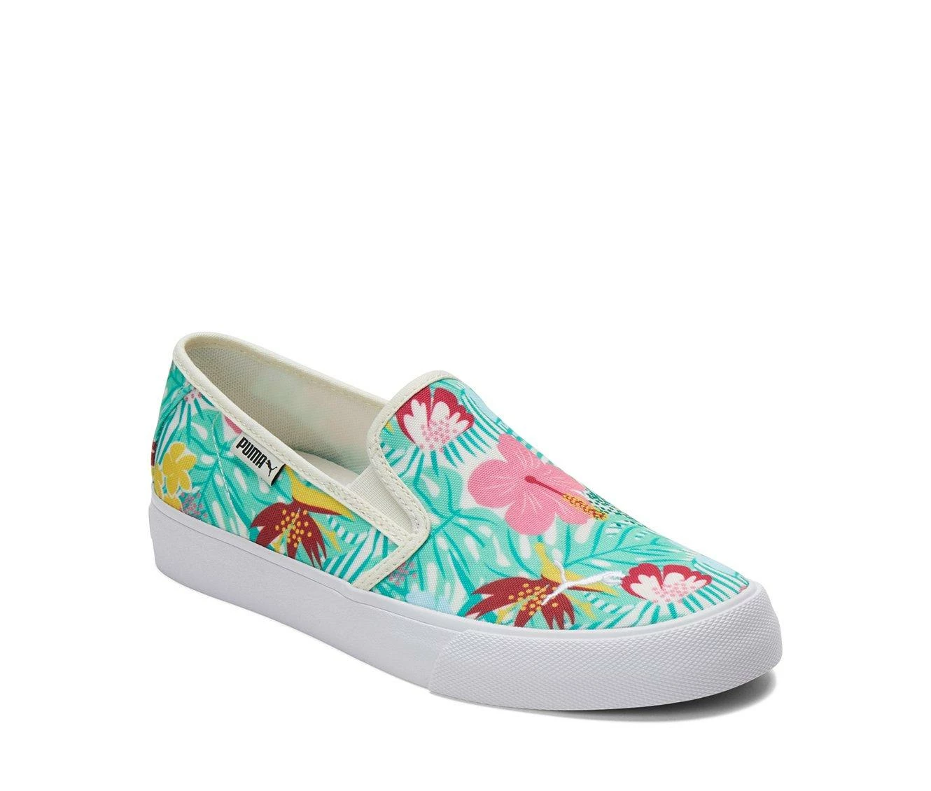 Wholesale โ๏ธ Women's Puma Bari Tropical Punch Slip-On ๐ Sneakers Green/White ๐ 5 Wholesale โ๏ธ Women's Puma Bari Tropical Punch Slip-On ๐ Sneakers Green/White ๐ - Image 3