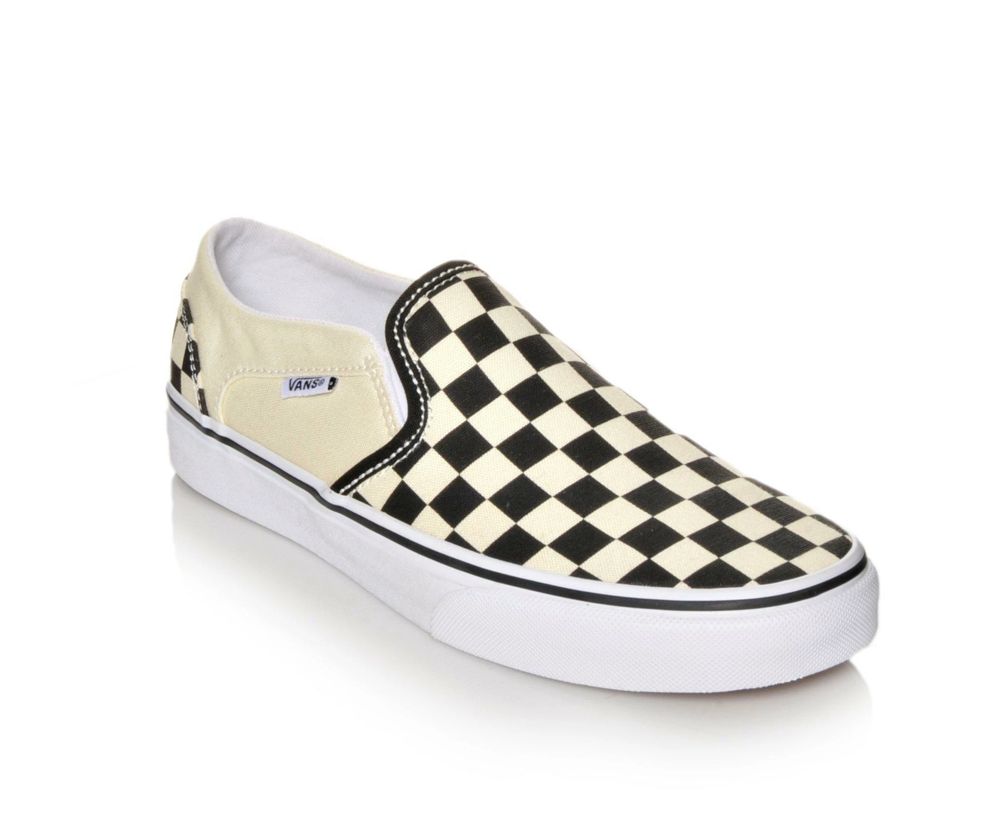 Cheap ๐ Women's Vans Asher Checker Skate ๐ Shoes Blk/Wht Check ๐ 5 Cheap ๐ Women's Vans Asher Checker Skate ๐ Shoes Blk/Wht Check ๐ - Image 3