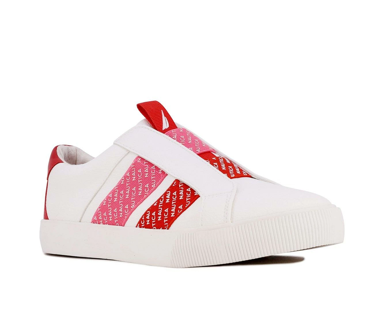 Brand new โจ Women's Nautica Marita Slip On Fashion ๐ Sneakers White/Red/Pink โ๏ธ 5 Brand new โจ Women's Nautica Marita Slip On Fashion ๐ Sneakers White/Red/Pink โ๏ธ - Image 3