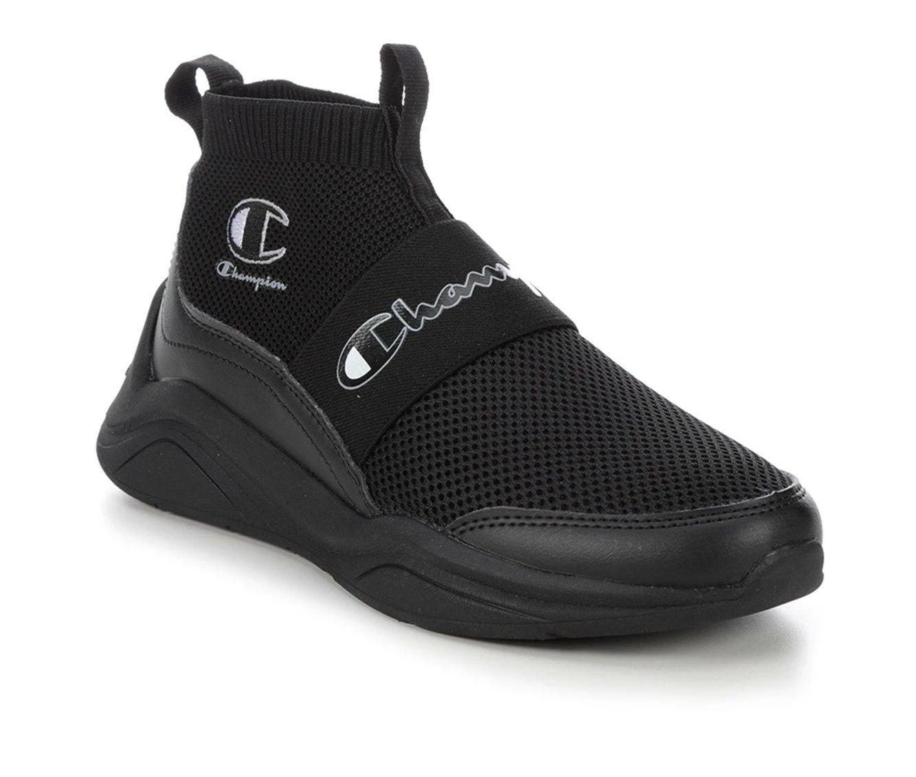 Brand new โญ Women's Champion Lady Legend Mid-Top ๐ Sneakers Blk/Blk/Wht ๐คฉ 5 Brand new โญ Women's Champion Lady Legend Mid-Top ๐ Sneakers Blk/Blk/Wht ๐คฉ - Image 3