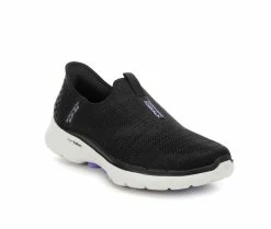 Brand new ๐ Women's Skechers Go GO WALK 6 Quick 124569 Slip-ins Walking ๐ Shoes Black/Lavender โ 10 Brand new ๐ Women's Skechers Go GO WALK 6 Quick 124569 Slip-ins Walking ๐ Shoes Black/Lavender โ -DC Shoes - shop 2 592