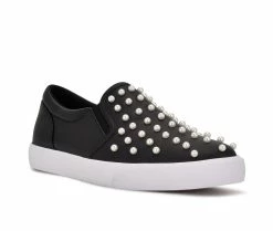 Flash Sale 🧨 Women's Nine West Lovie Slip-On 👟 Sneakers Black 🔔 -DC Shoes - shop 2 659