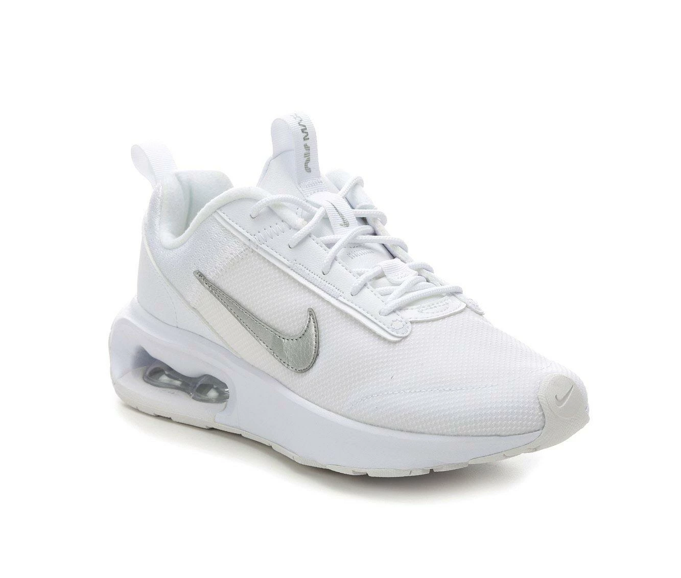 Brand new ๐ Women's Nike Air Max INTRLK Lite ๐ Sneakers Wht/Silv ๐ 5 Brand new ๐ Women's Nike Air Max INTRLK Lite ๐ Sneakers Wht/Silv ๐ - Image 3