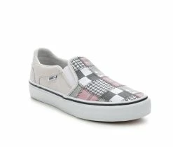 Deals 🥰 Women's Vans Asher Deluxe Skate 👟 Shoes Grey/Patch 🔔 -DC Shoes - shop 2 731