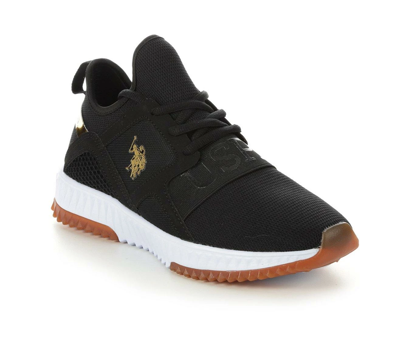 Cheapest ๐ Women's US Polo Assn Tinge-TL ๐ Sneakers Black/Gold ๐ 5 Cheapest ๐ Women's US Polo Assn Tinge-TL ๐ Sneakers Black/Gold ๐ - Image 3