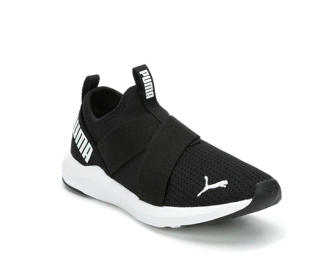 Discount ๐ Women's Puma Prowl Slip-On ๐ Sneakers Black/White ๐ 5 Discount ๐ Women's Puma Prowl Slip-On ๐ Sneakers Black/White ๐ - Image 3