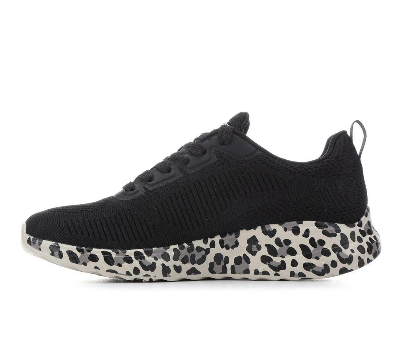 Outlet ๐ Women's Skechers 117218 BOBS Chaos Animal ๐ Sneakers Blk/Leopard ๐ฅฐ 6 Outlet ๐ Women's Skechers 117218 BOBS Chaos Animal ๐ Sneakers Blk/Leopard ๐ฅฐ - Image 4