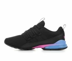 Outlet 💯 Women's Puma Riaze Prowl SH Fade 👟 Sneakers Black/Lt Blue 🎉 -DC Shoes - shop 3 119