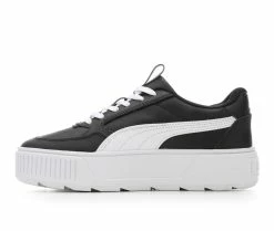 Best Sale 🤩 Women's Puma Karmen Rebelle Sustainable Platform 👟 Sneakers Black/White 😉 -DC Shoes - shop 3 126