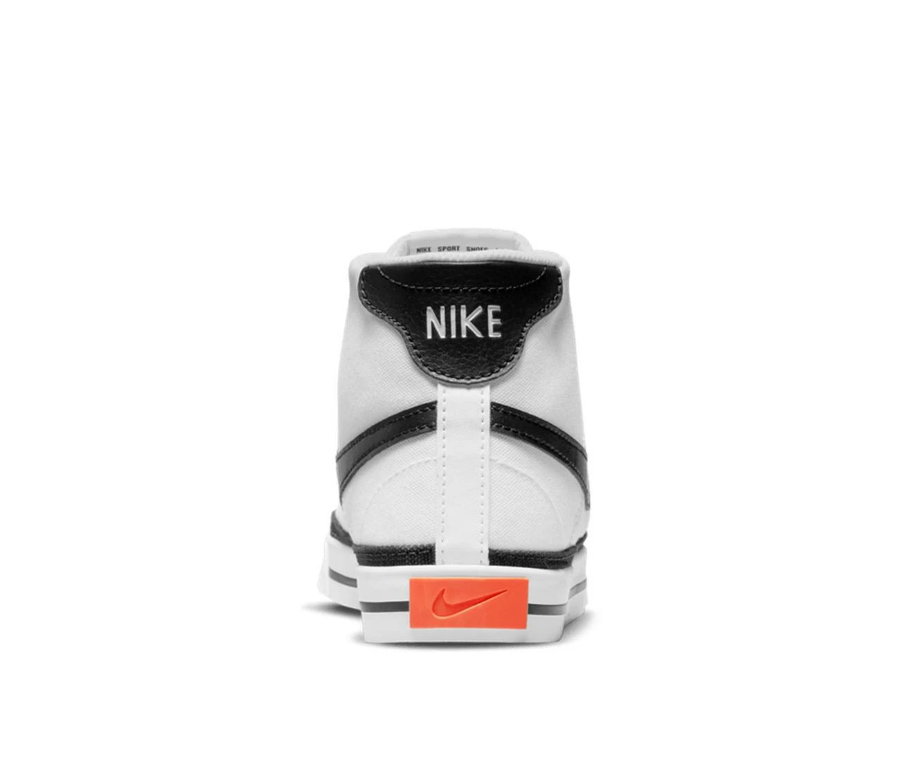 New ๐คฉ Women's Nike Court Legacy Mid Canvas ๐ Sneakers White/Black ๐คฉ 5 New ๐คฉ Women's Nike Court Legacy Mid Canvas ๐ Sneakers White/Black ๐คฉ - Image 4