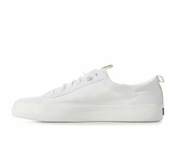 Hot Sale 😀 Women's Keds Kickback Canvas Slip-On 👟 Sneakers White 🤩 -DC Shoes - shop 3 147