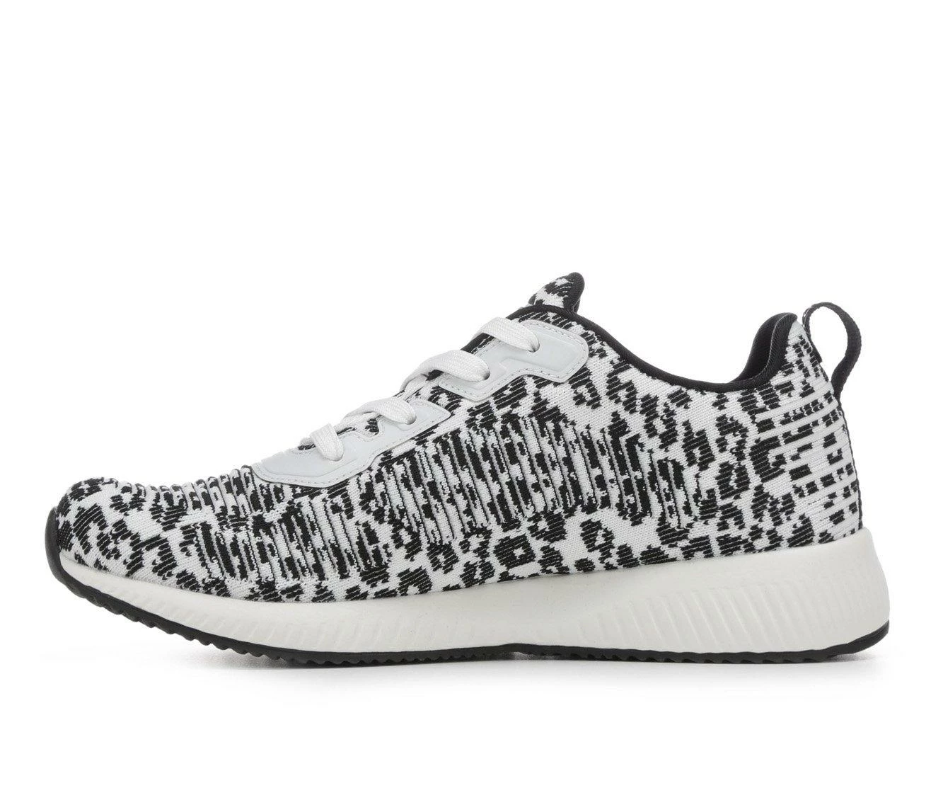 New ๐ Women's Skechers 117029 BOBS Squad Mighty Cat ๐ Sneakers White Leopard ๐ 6 New ๐ Women's Skechers 117029 BOBS Squad Mighty Cat ๐ Sneakers White Leopard ๐ - Image 4