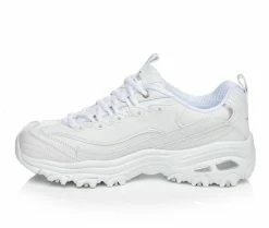 Best deal 🎉 Women's Skechers D'Lites Fresh Start 11931 👟 Sneakers White/Silver ⌛ -DC Shoes - shop 3 168